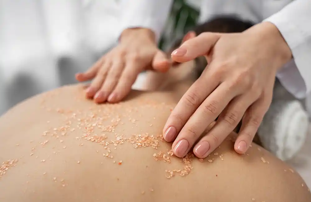 Red Sea Salt Scrub at Egypt Star SPA Luxor